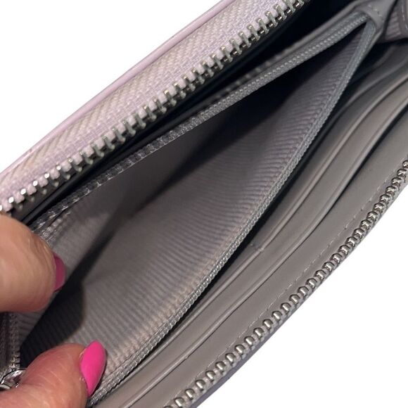 Radley London Follow Me Over the Rainbow Lilac Zip Around Long Wallet - Picture 2 of 12